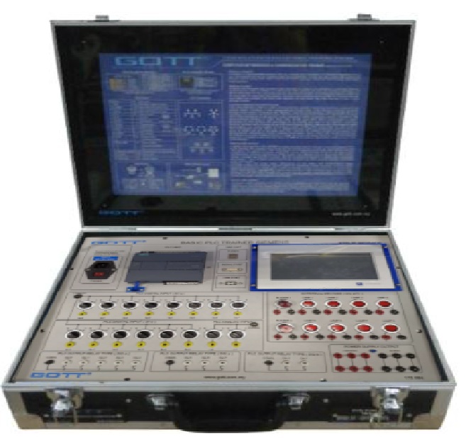 4. PLC TRAINER SIEMENS S7 1200 WITH HMI TOUCH SCREEN